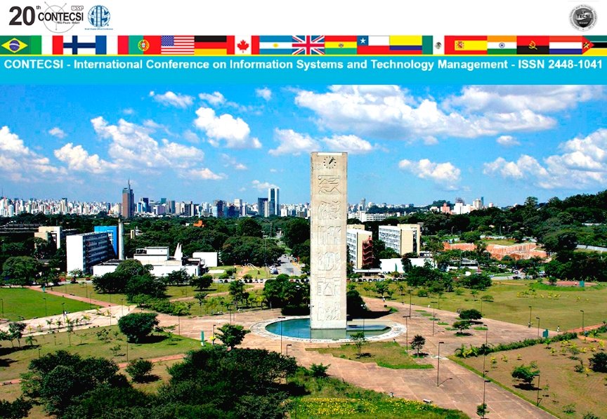 View from the Clock Square in USP main campus - São Paulo - Brazil